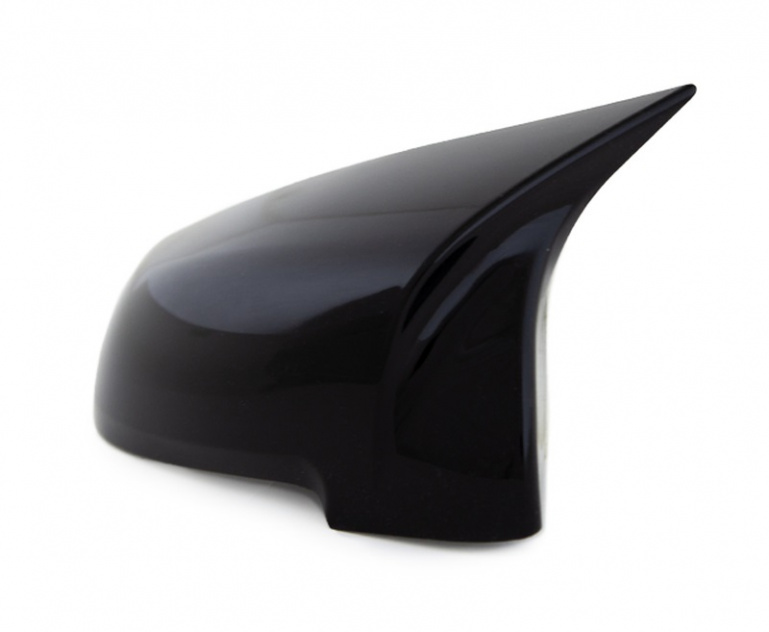 Upgrade Design Spiegelkappen / Gehäuse für BMW 5er F10/F11/F07 / 6er F06/F12/F13 Hochglanz schwarz